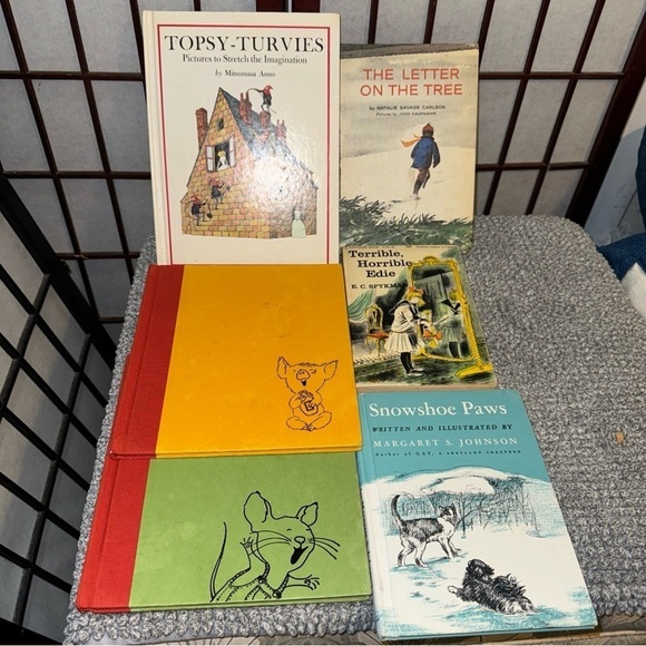 Vintage Collectable Illustrated Children's Books 1949 - 1980s Lot Of 6 - Picture 1 of 16